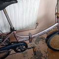 Raleigh 20in Folding Bike Purple/Black V-Brakes Rear Rack Mudguards Chain Guard