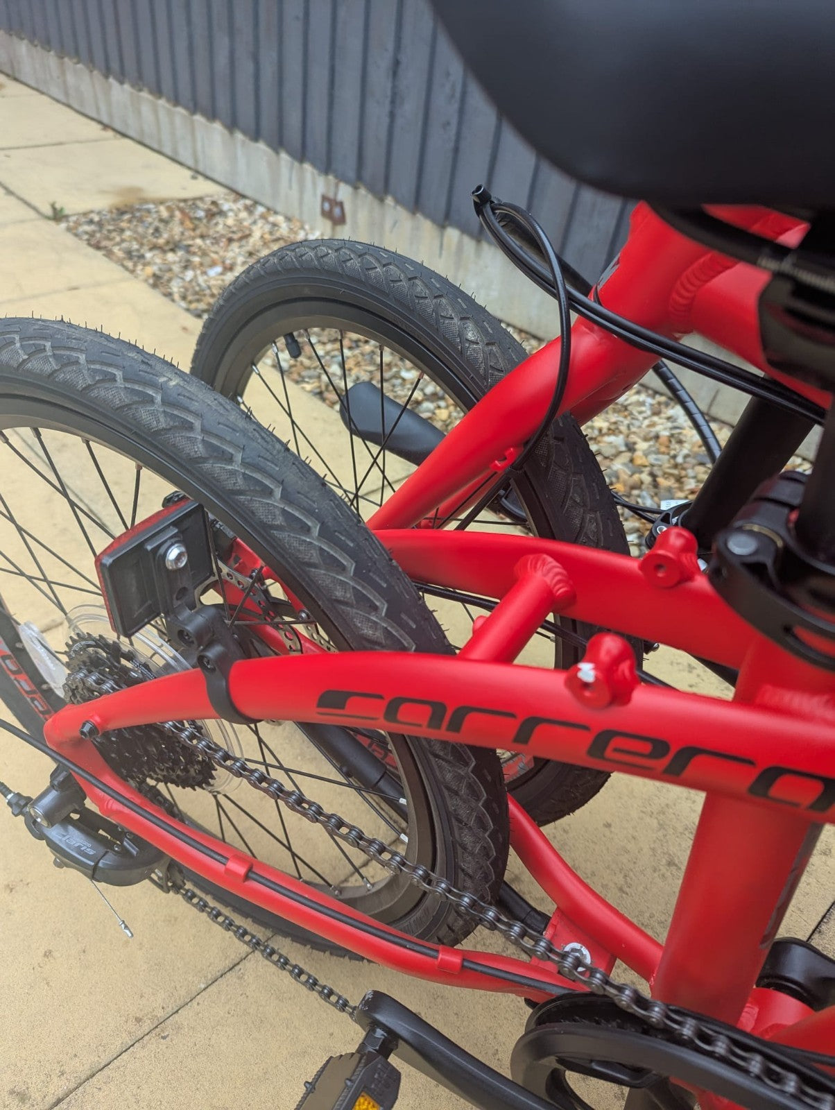 Carrera Intercity Unisex 8 Speed 20'' Wheels Compact Folding Bike - RRP £350