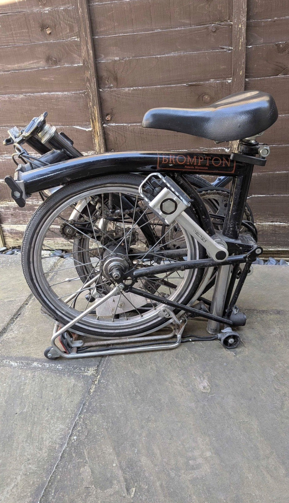 Brompton Folding Bike 3 -Speed, Black