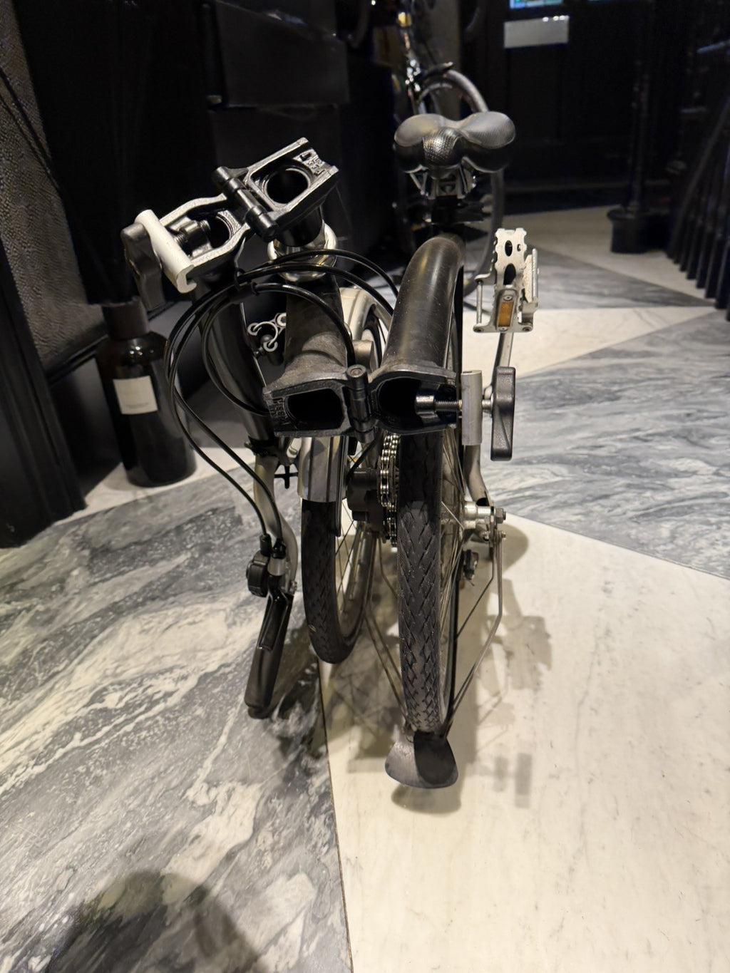 2021 Brompton H2L-X Superlight Titanium – 2 Speed – Black – Original Receipt