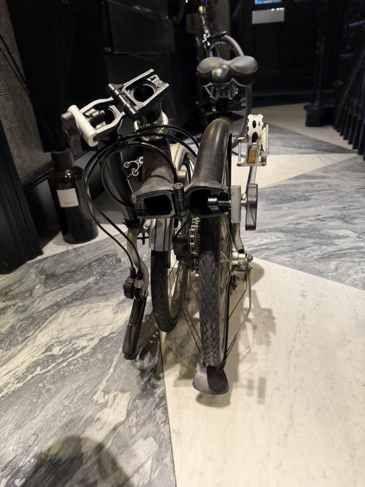 2021 Brompton H2L-X Superlight Titanium – 2 Speed – Black – Original Receipt