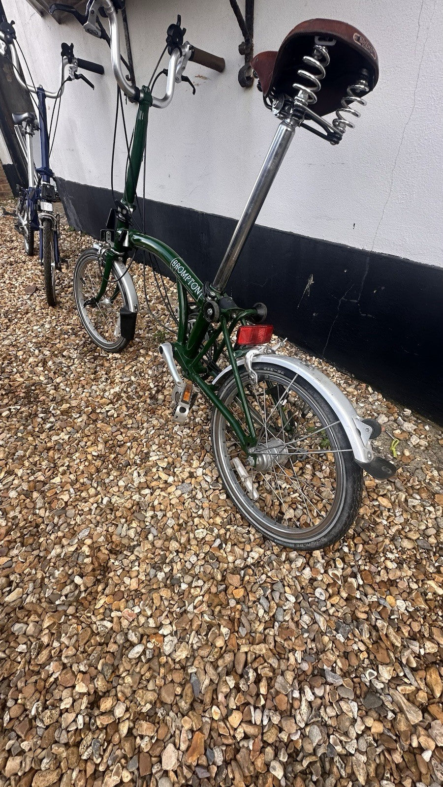 Pair Of Bromptons Folding Bikes