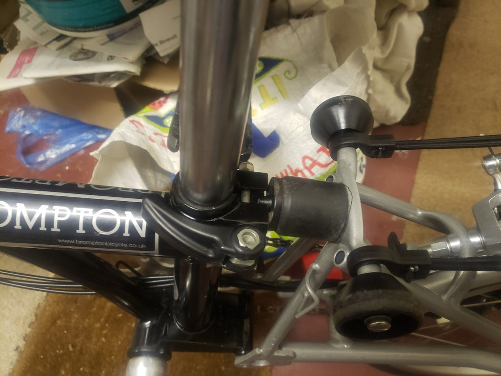 Brompton Folding Bike 6-Speed Black