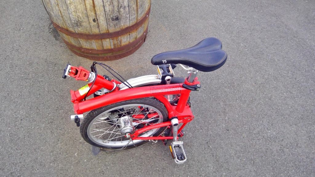 Brompton 16" Folding Bike  Red