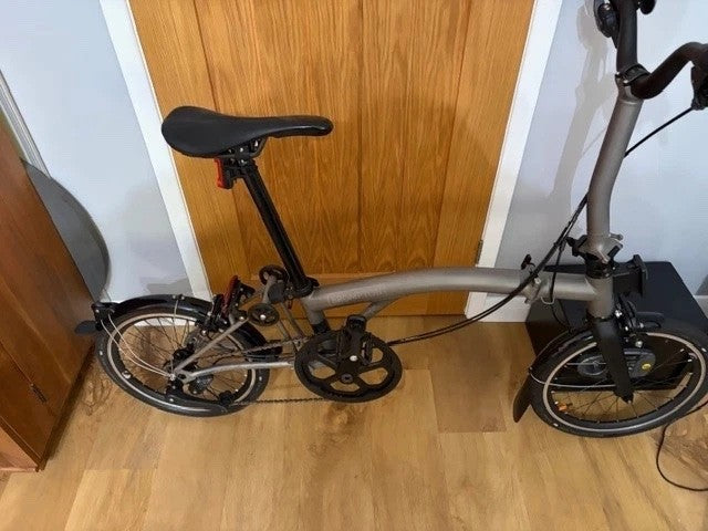 Brompton T Line Urban 4-Speed Titanium Superlight M4L-Ti