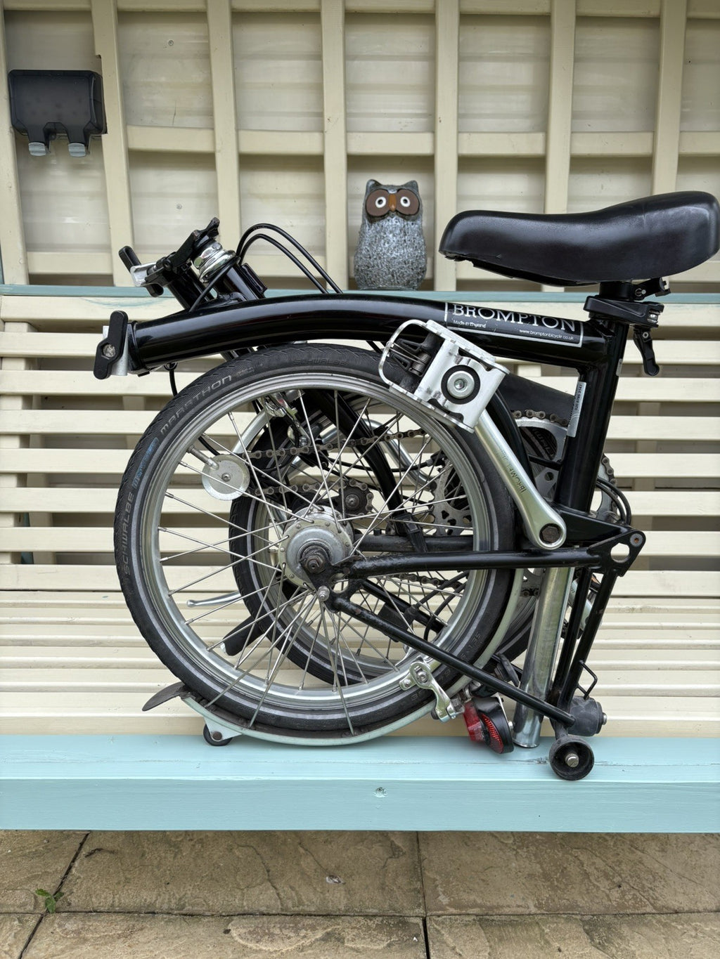 brompton folding bike 3 speed