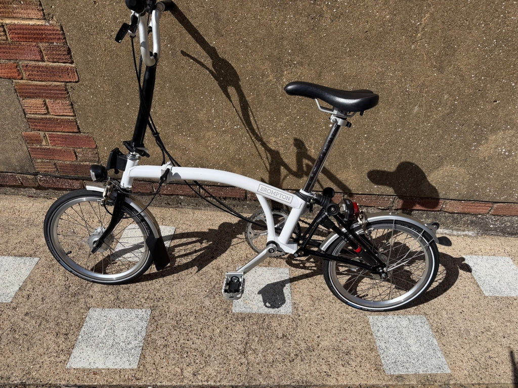 brompton M3L folding bike used only a handful of times, special factory order..