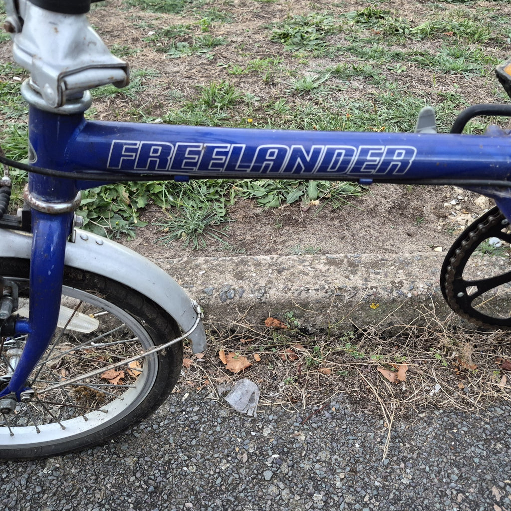 Land Rover Freelander City Folding Bicycle Blue