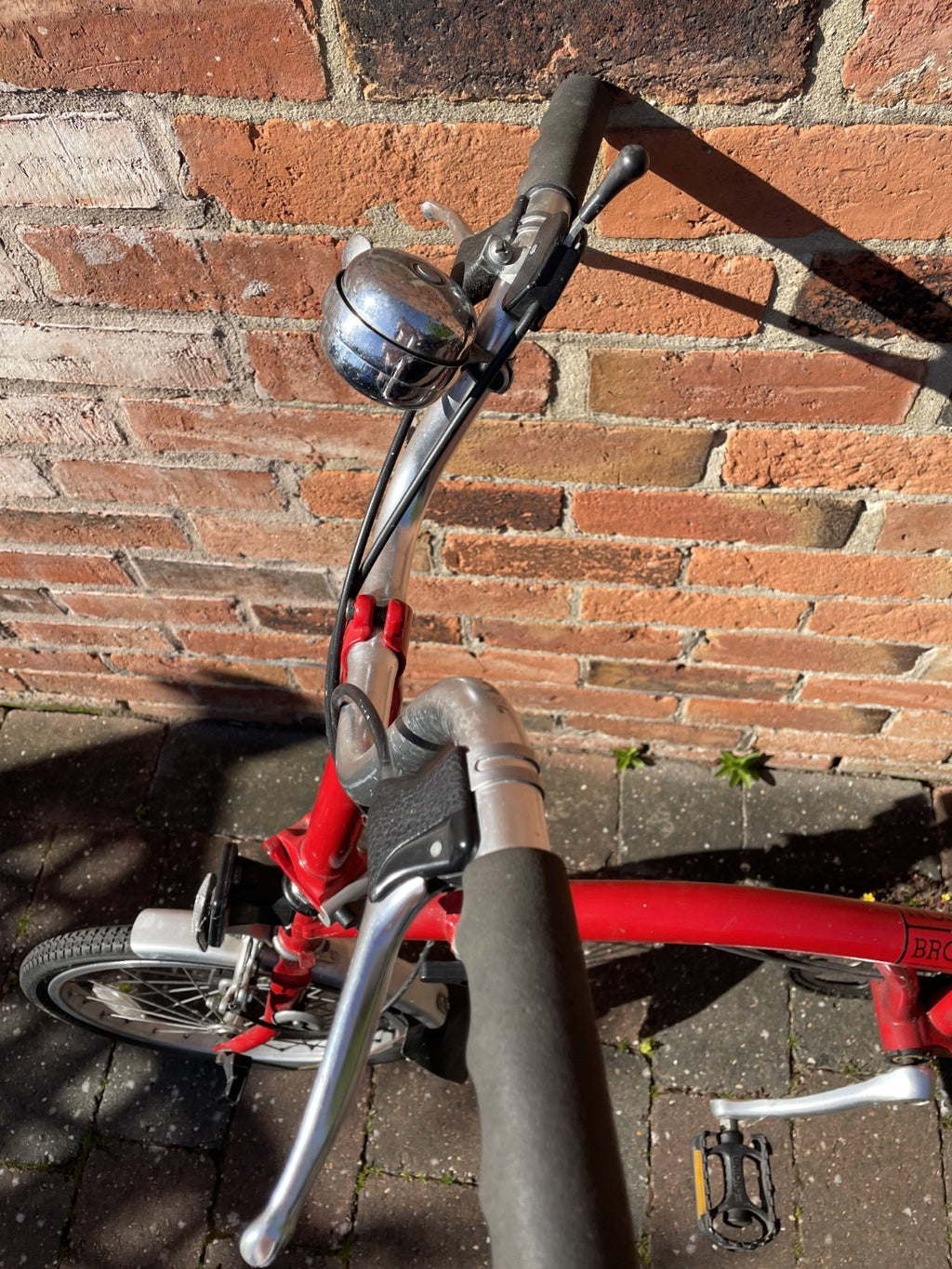 Brompton M3L Mk3 Folding Bike – April 2004 – Low Mileage – Good Condition - Red