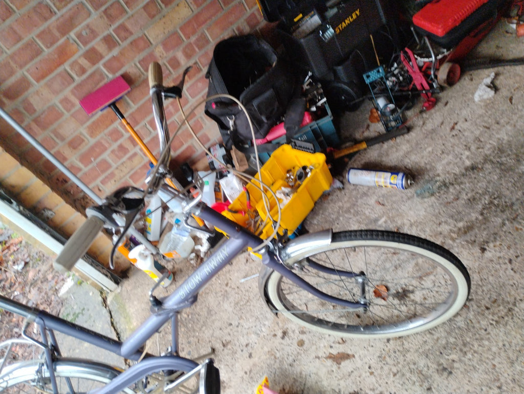 Raleigh stowaway bike, original Purple,