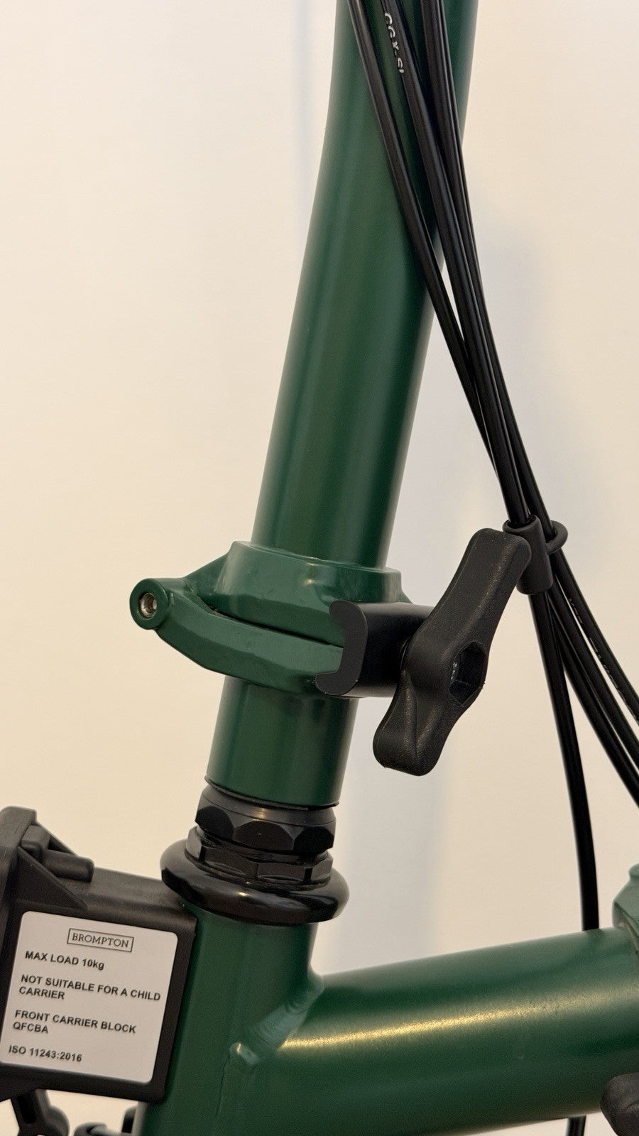 2022 Brompton C Line M6L Racing Green 6 Speed - Folding bike