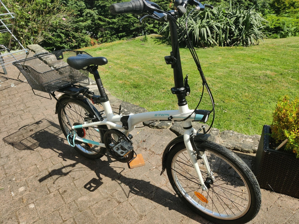 Btwin tilt 500, Folding bike.
