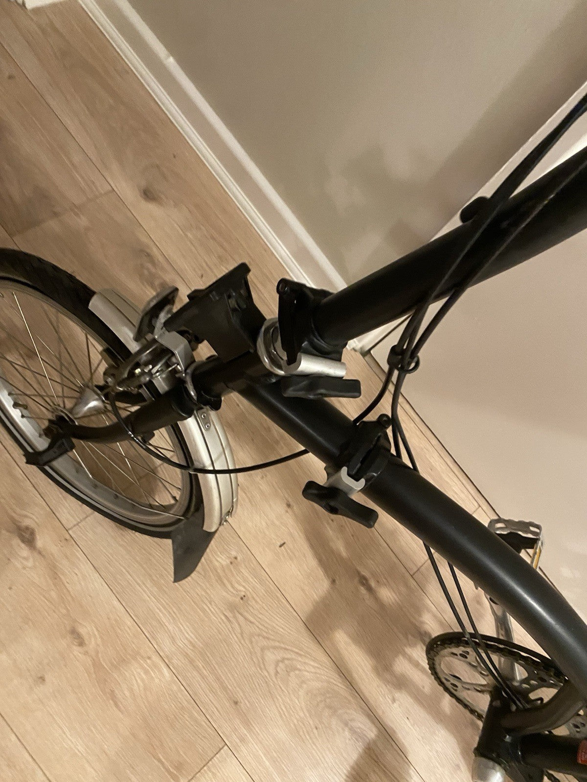 Brompton Folding Bike 3-Speed, Black