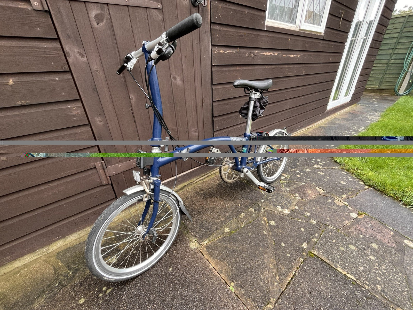 Brompton ML2 Folding Bike Navy Blue 2 Speed, 2017 Model