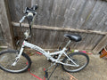 Viking Urbanisi Folding Bike 20" Wheels White Foldable City Commuter Bicycle