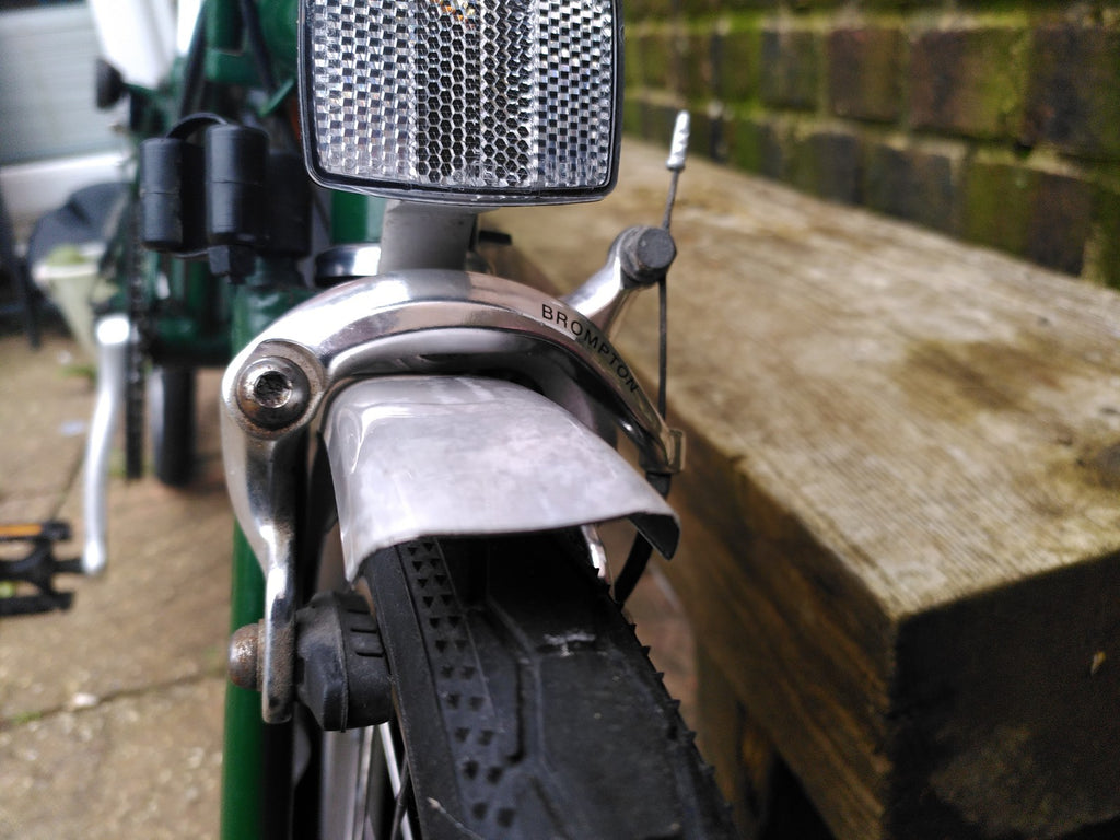 Brompton Folding Bike 3-Speed racing  green great condition