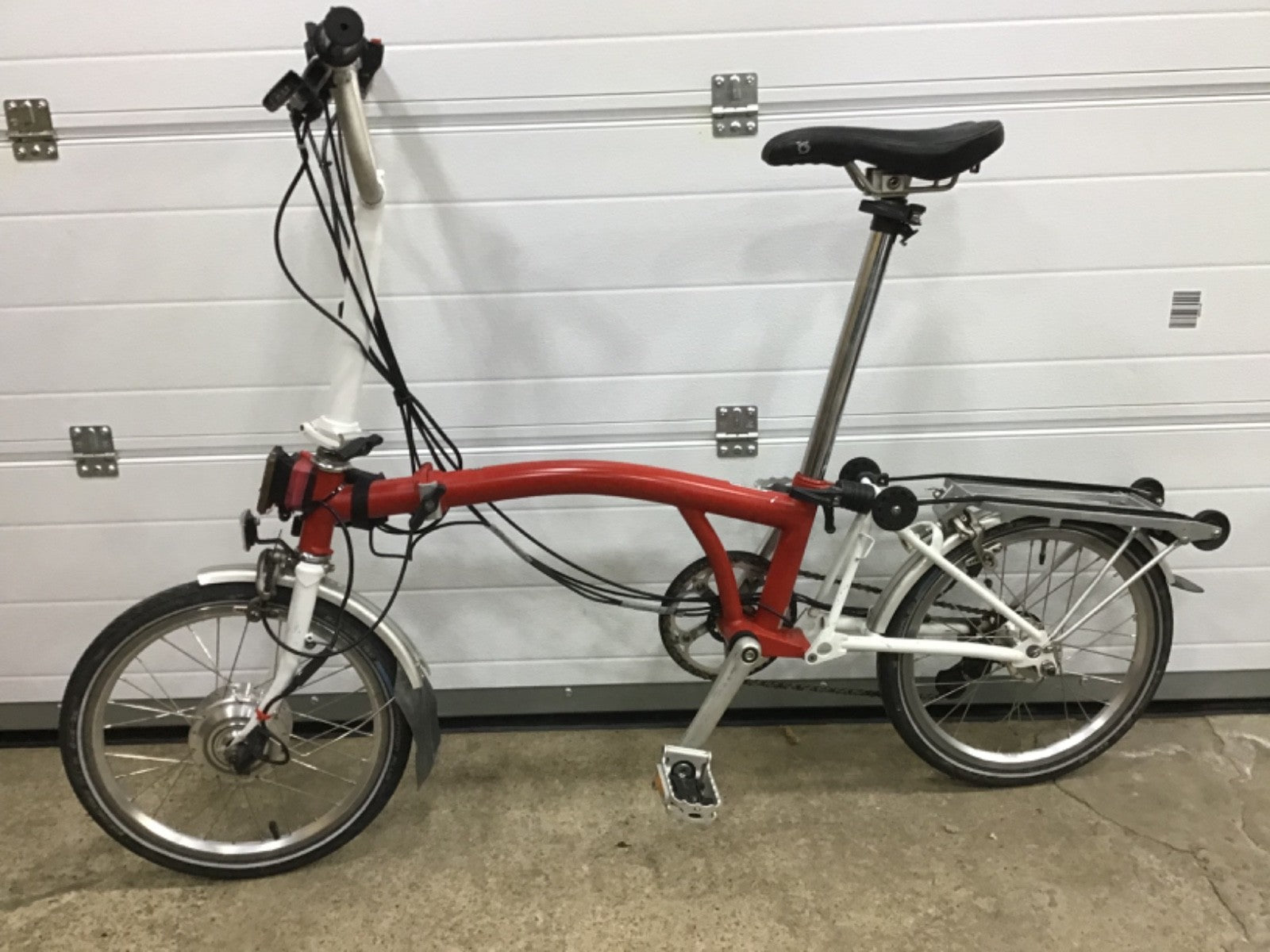 Brompton M Type 6 Speed with NANO Electric Conversion. Fully working. BARGAIN!