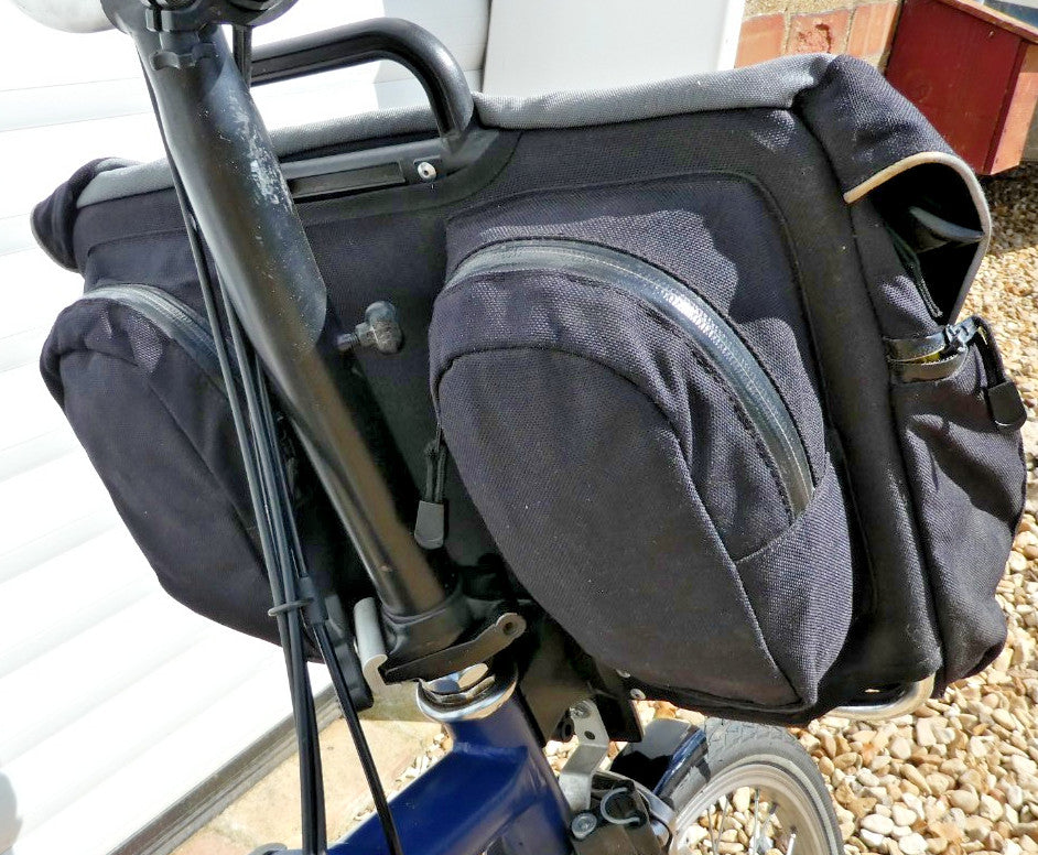 Brompton Folding M Series 6 speed with tool kit, cover and matching Brompton bag