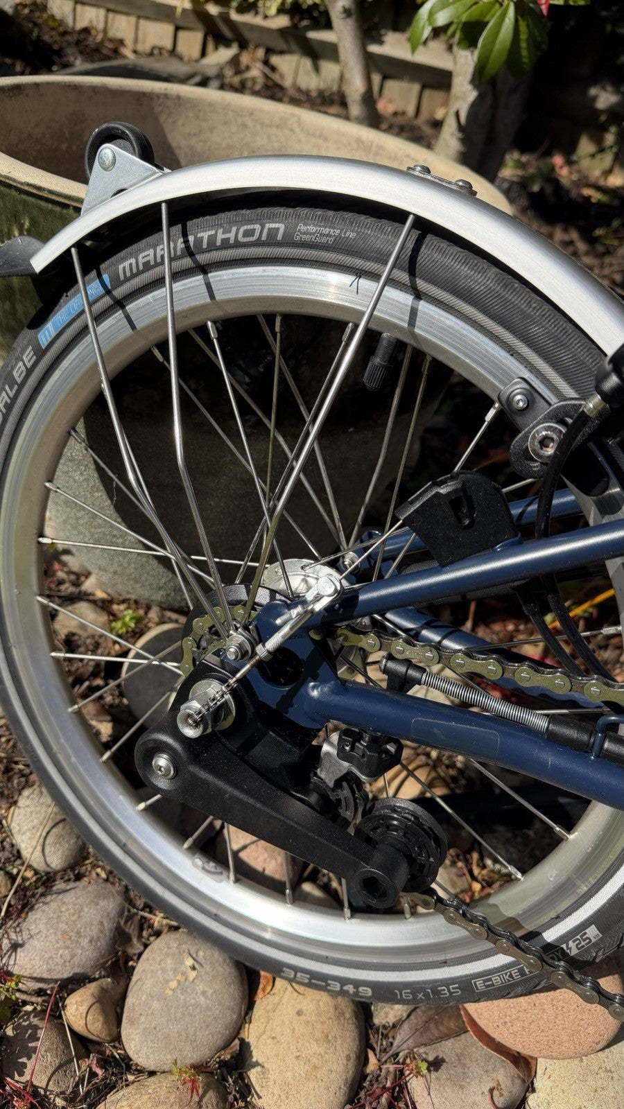 Brompton Folding Bike 6 Speed S line Great Condition Used Very Little