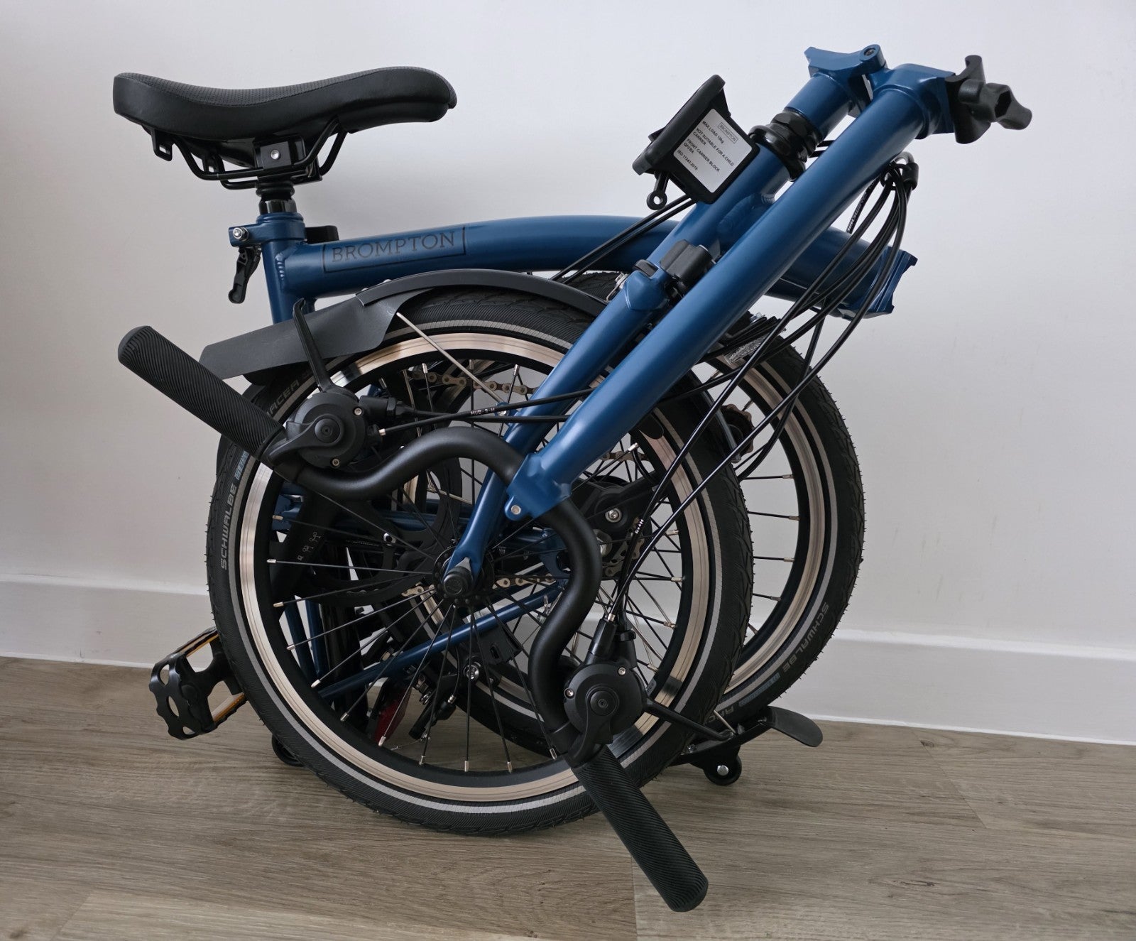 Brompton C-Line Explore 6-Speed (H6L) Ocean Blue (2023). New Condition