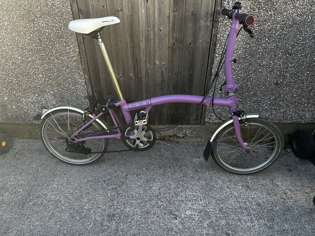 Brompton S2L Folding Bike With 3 Speed Conversion