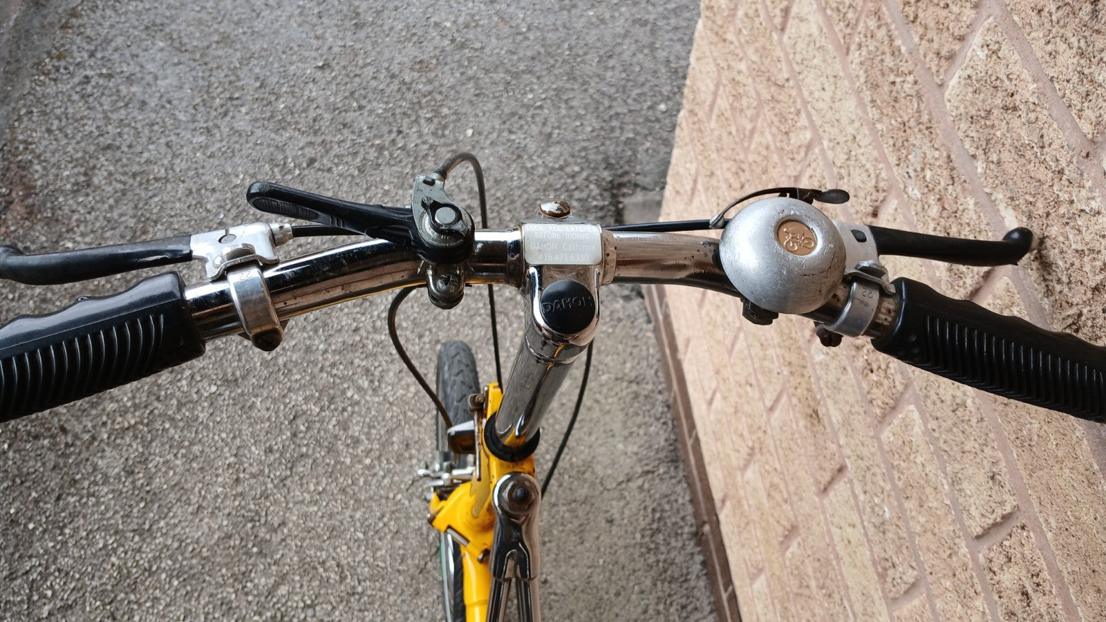 Vintage Dahon  III  Folding Bicycle Approx. 1985 Good Rideable Condition
