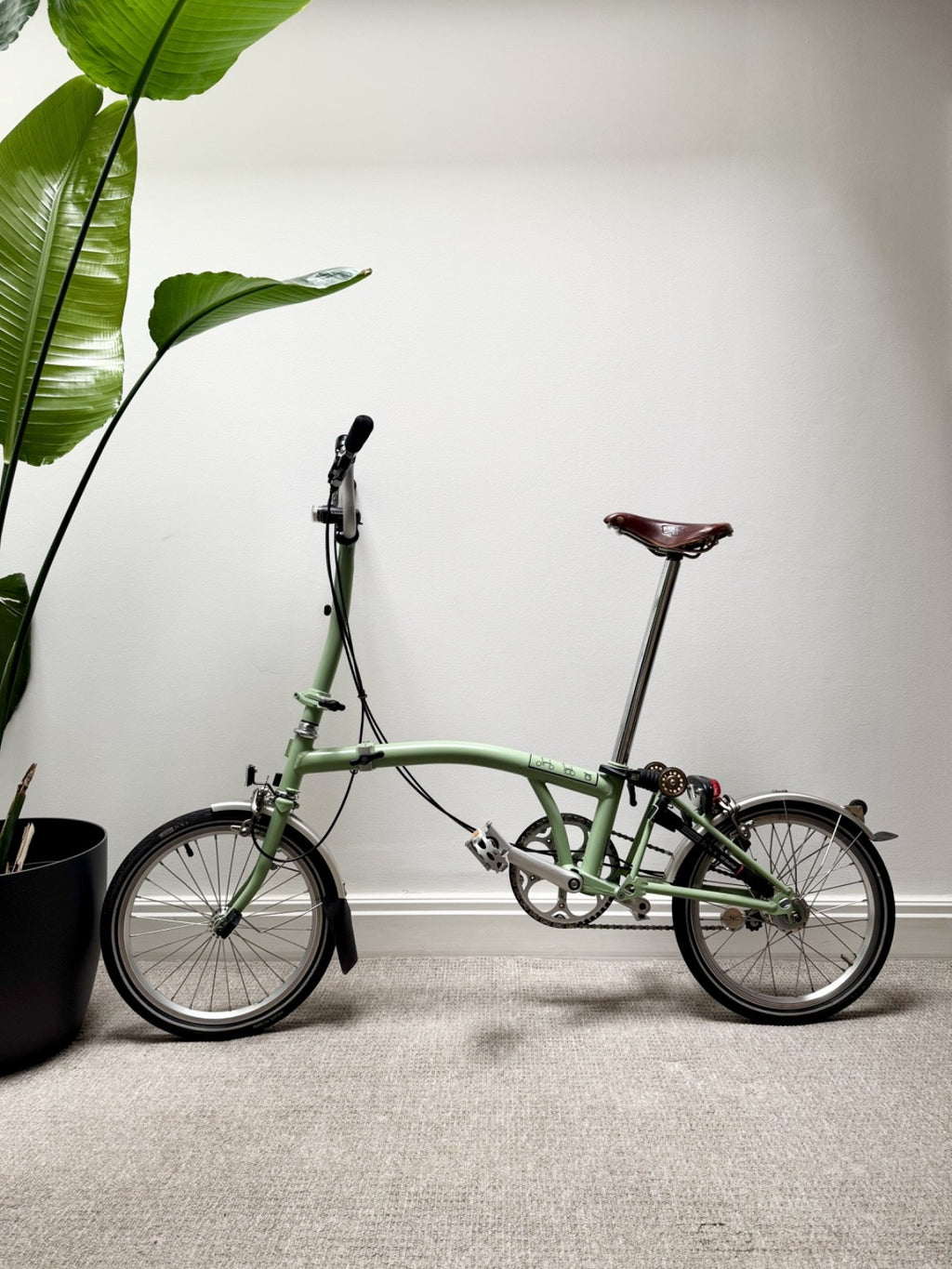 Brompton Bike - H3L – Matcha Green  – Excellent Condition