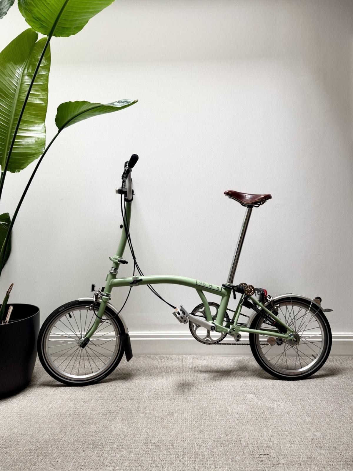 Brompton Bike - H3L – Matcha Green  – Excellent Condition
