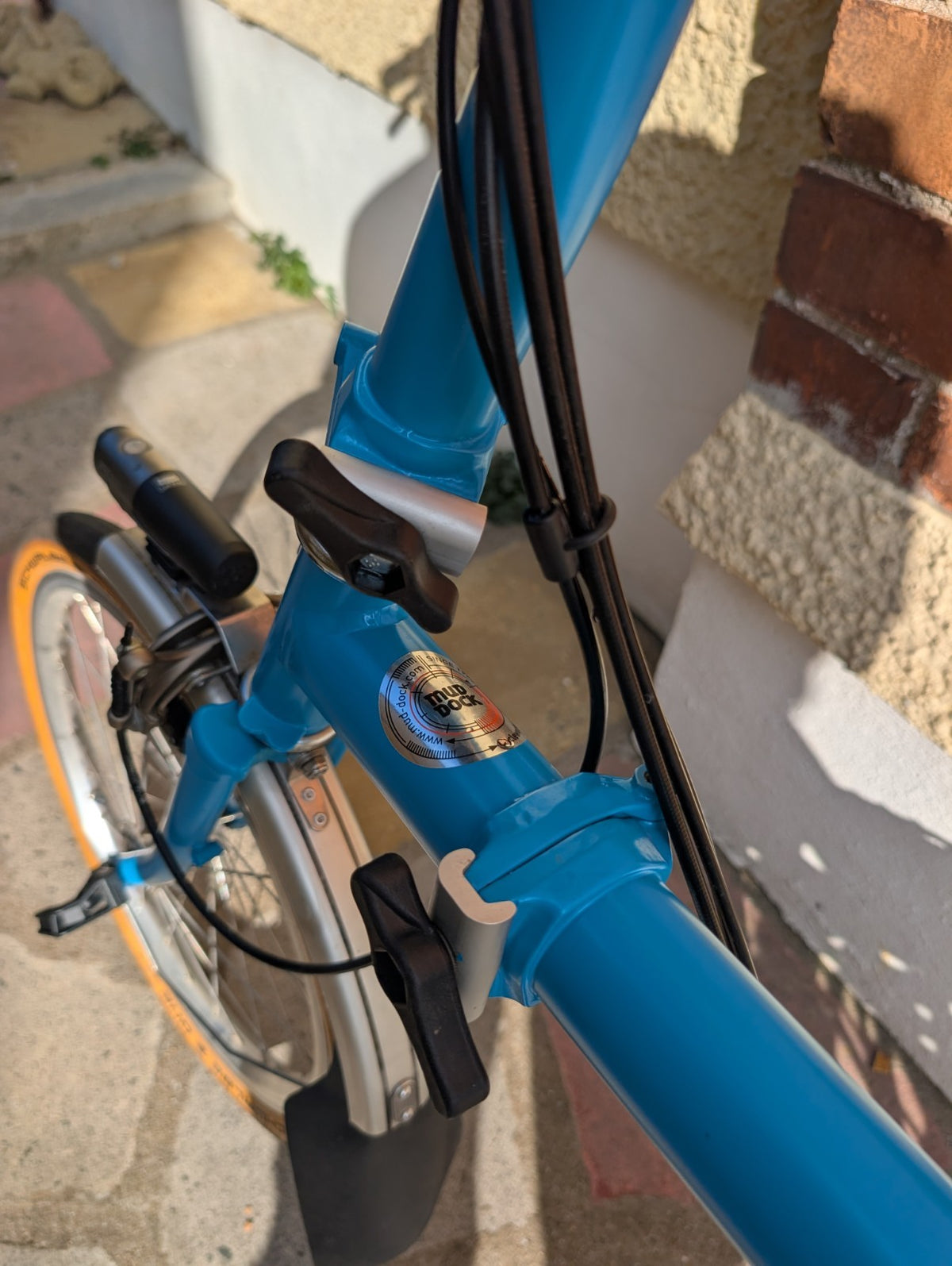 Brompton 2018 6SL Lagoon Blue - Folding Bike - Good Condition