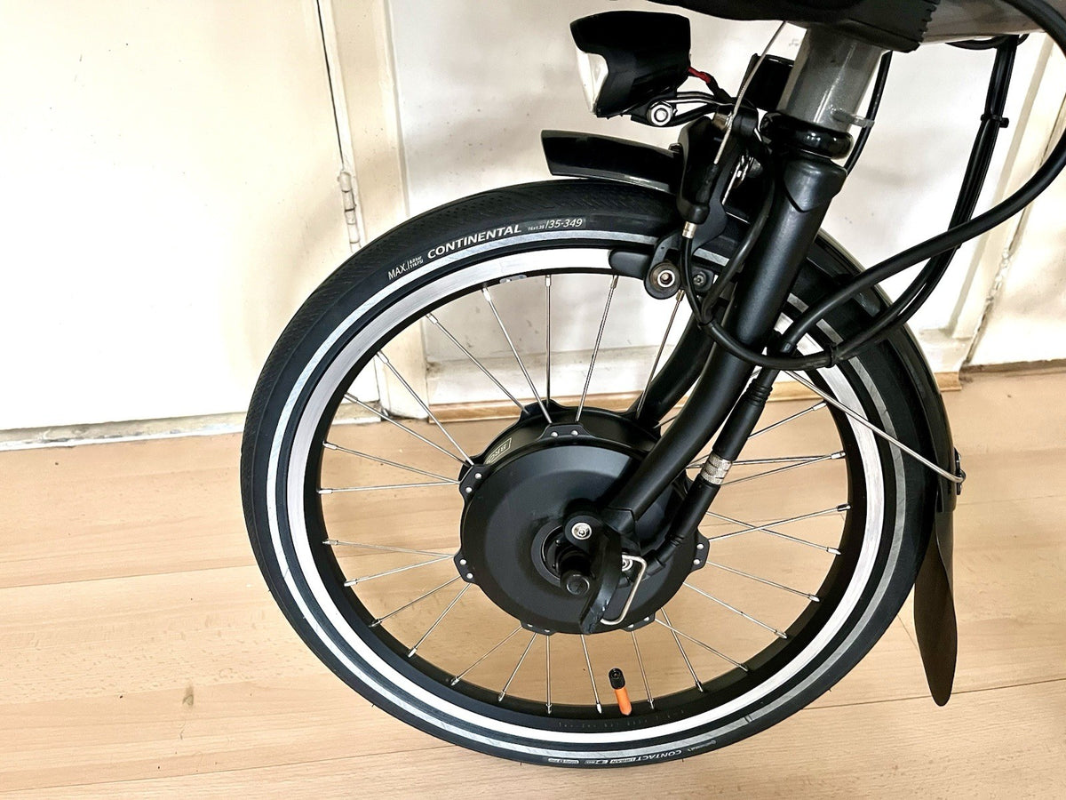 Brompton P Line 4-Speed Folding Bike Storm Grey Lightweight Excellent Condition