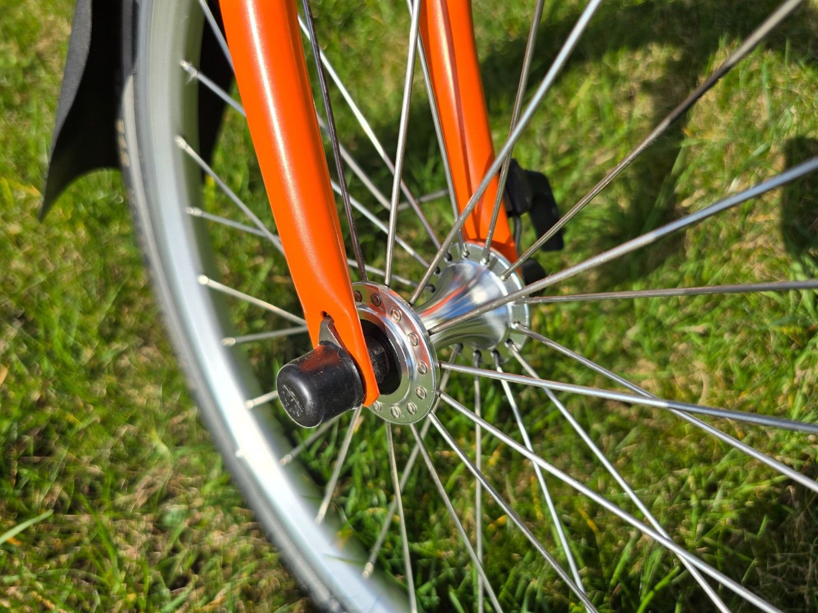 Brompton M6L folding bike, Orange 2019 / 2020 Light use
