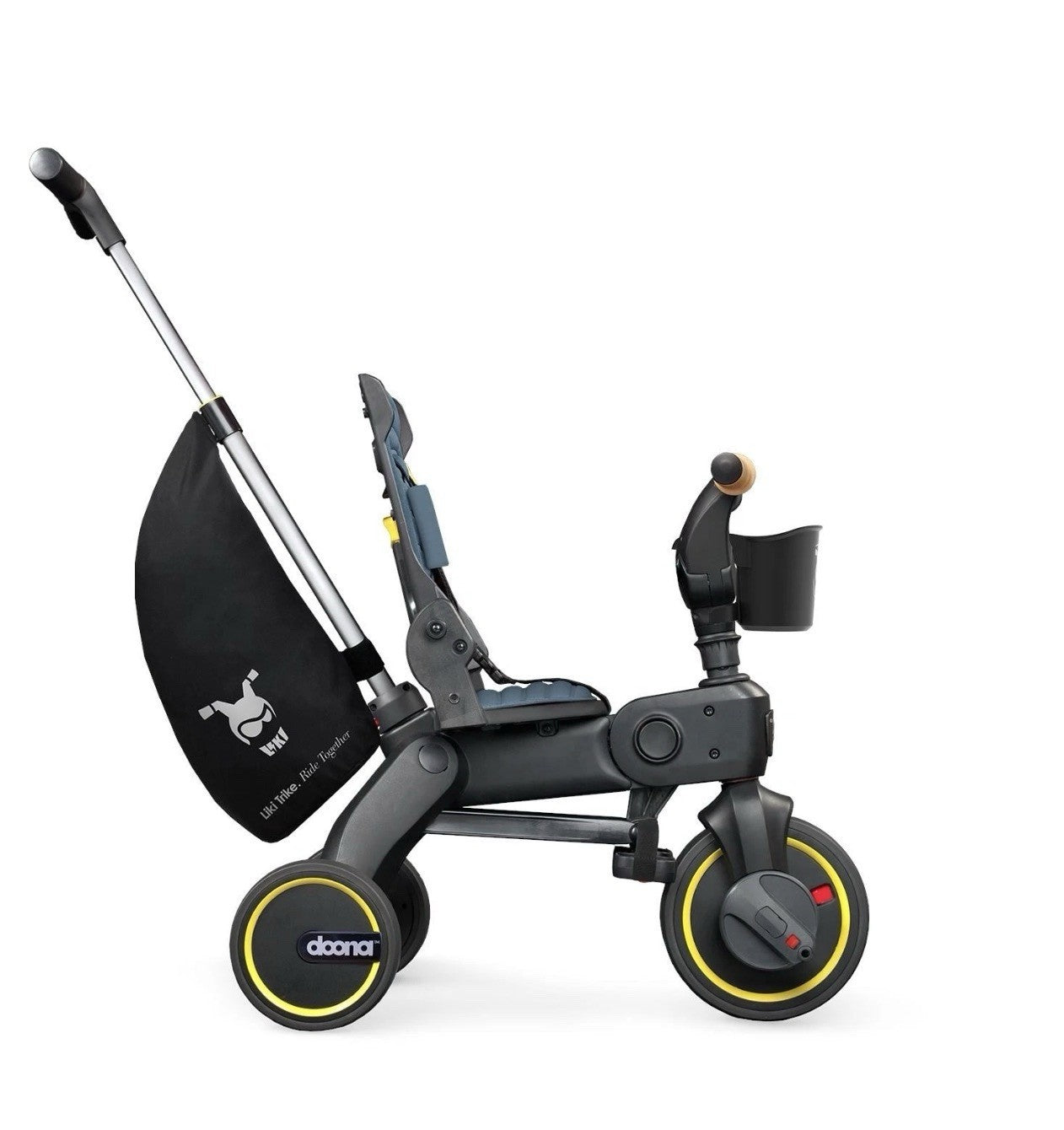 Doona Liki Trike S5 Deluxe Foldable Push-Along Trike Ocean Blue- New-RRP £269