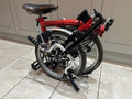 Brompton MK2 L3 1989/90 3 Speed Outstanding Original Condition with Extras