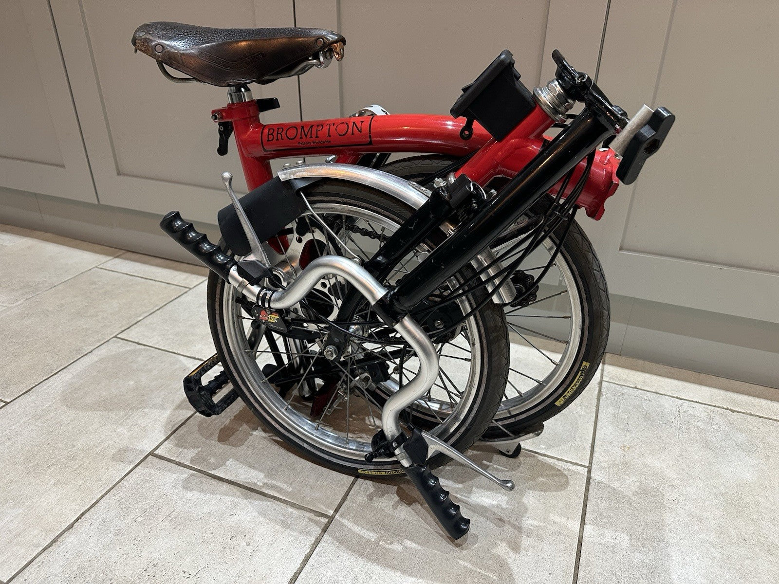 Brompton MK2 L3 1989/90 3 Speed Outstanding Original Condition with Extras