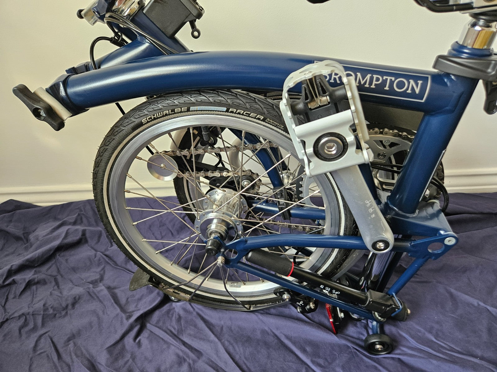 Brompton 3 Speed - C Line - M3L - Blue - excellent condition