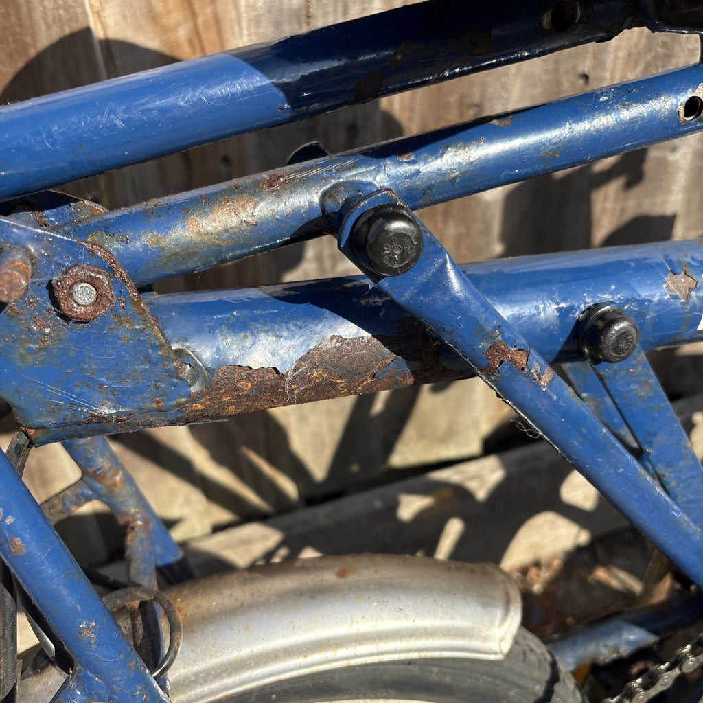 Vintage DI BLASI Folding Bike- Navy 4 Gears