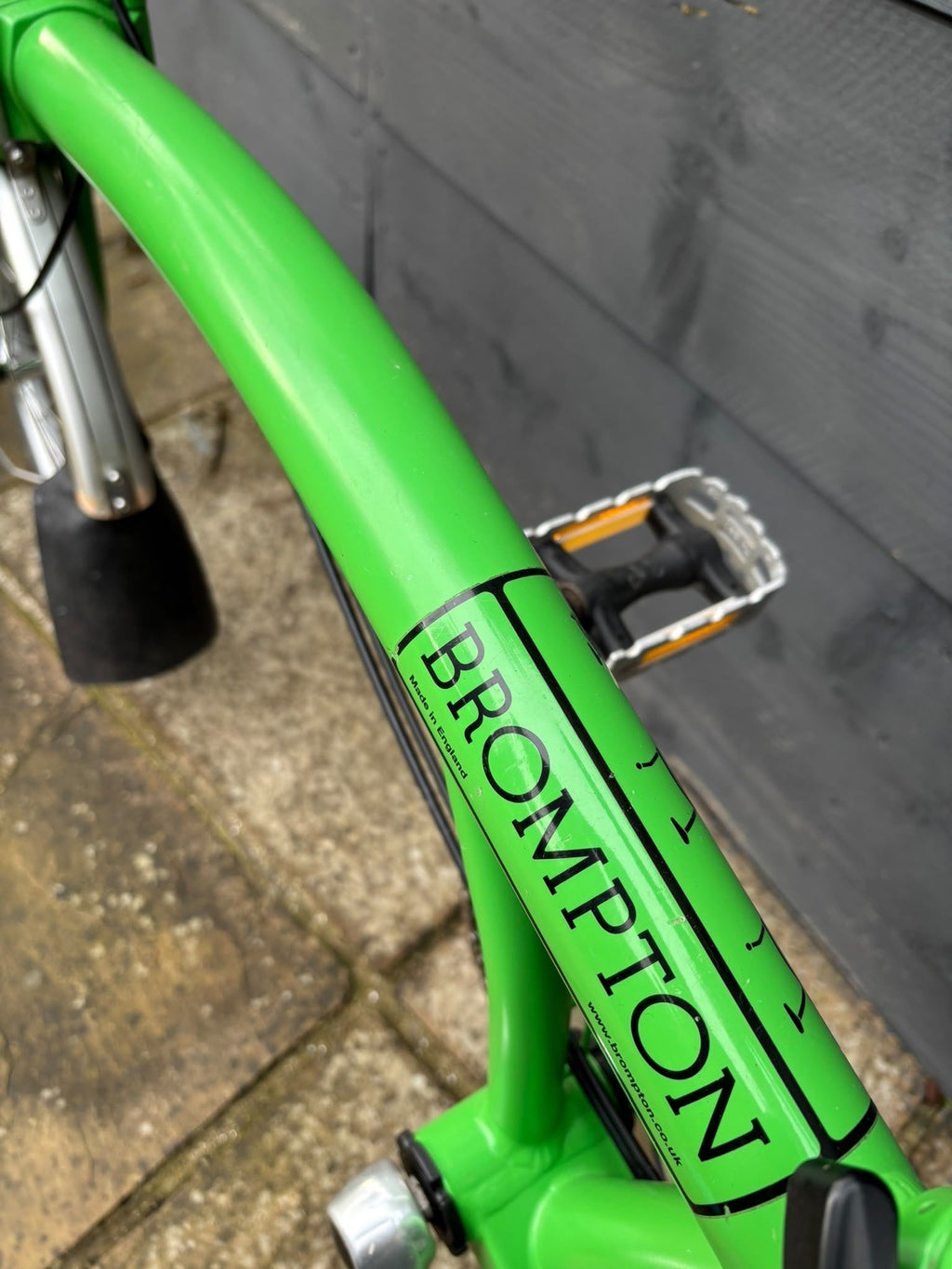 Brompton M3L C Line equivalent Folding Bicycle in Apple Green - Hardly Used
