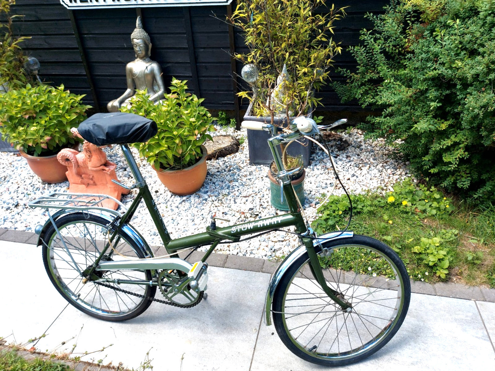Vintage Raleigh Stowaway Folding Bike