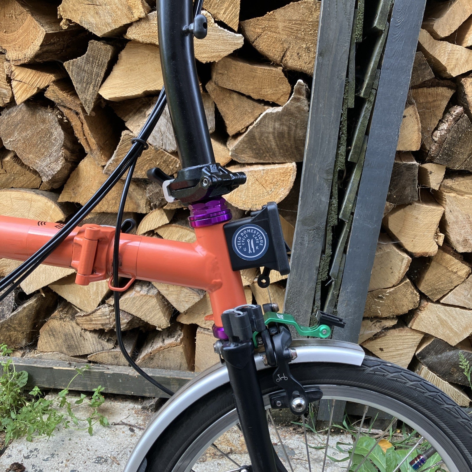 Brompton C Line Explore 2022 6 speed with rear rack