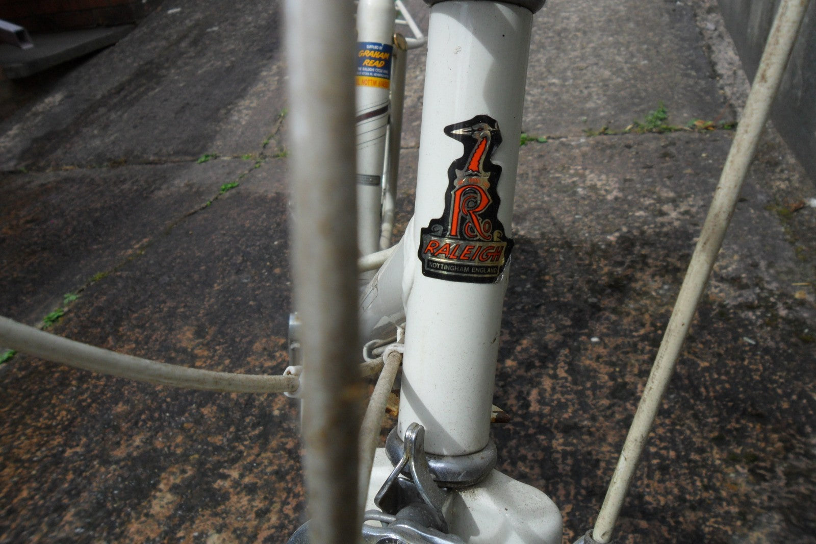 vintage raleigh fold up bike