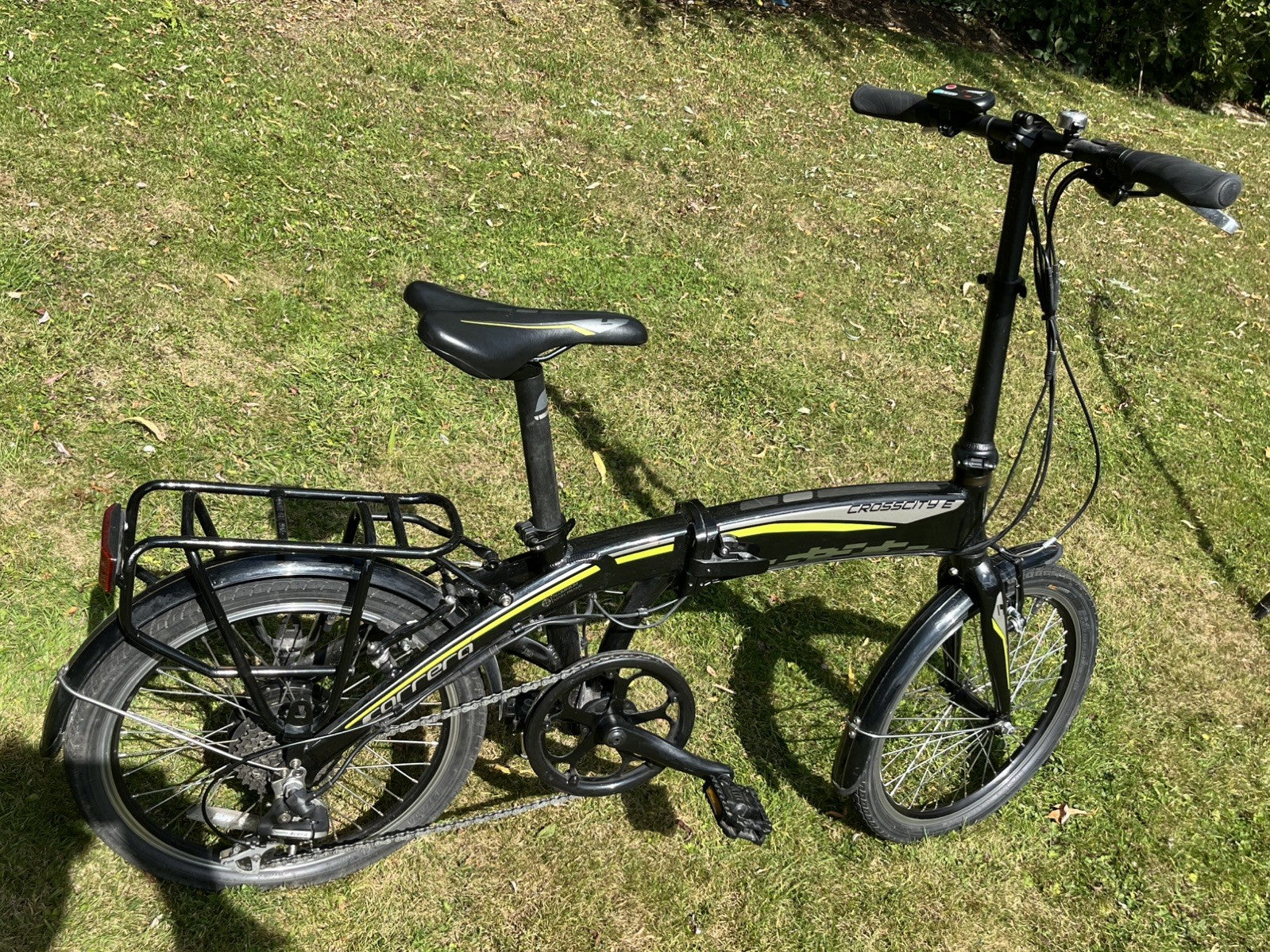 Carrera Crosscity E folding bike , 20'' black/green (Price for 1,  2  available)