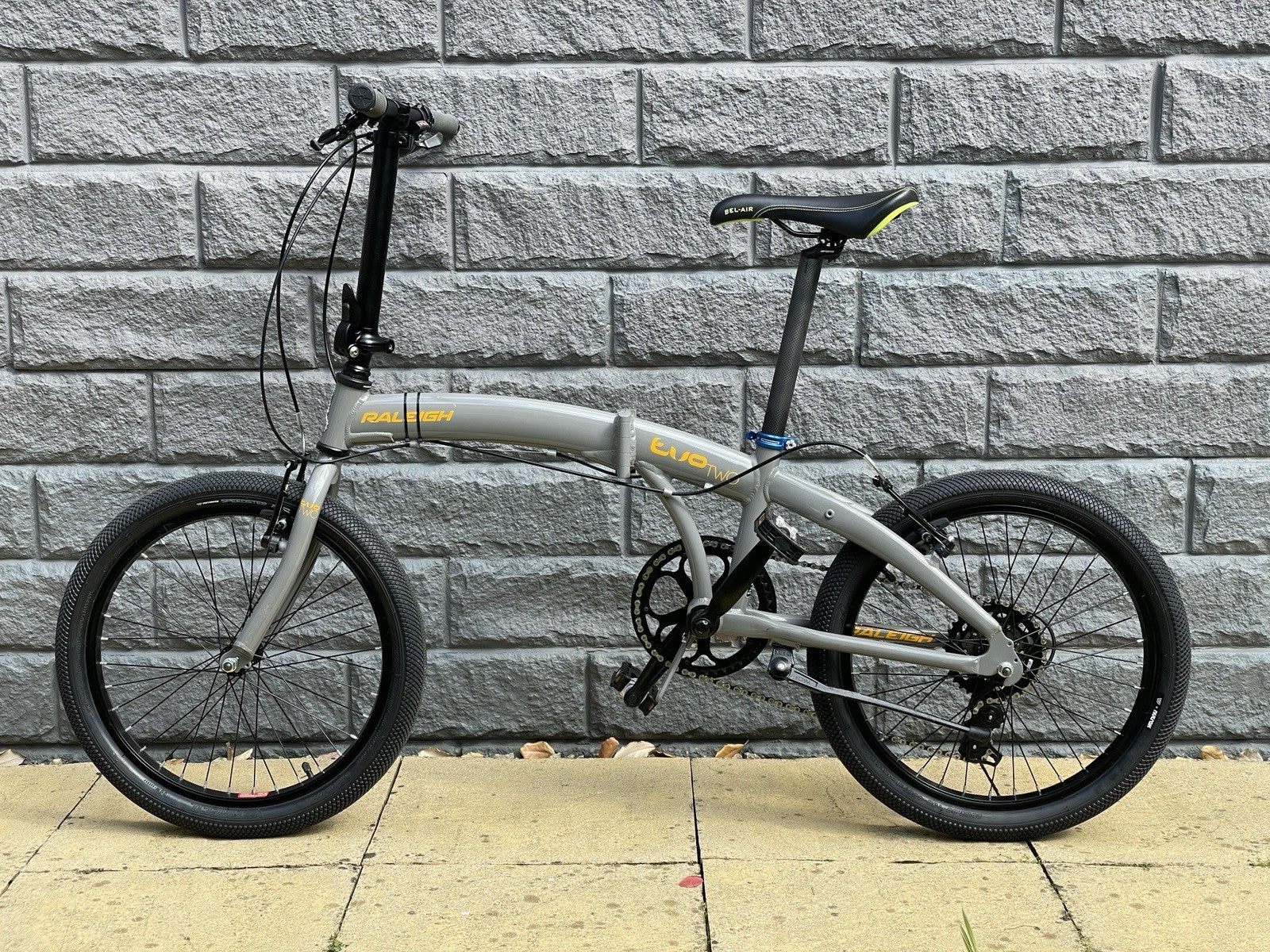 Raleigh Evo 2 Folding Bmx Style Custom Bike Upgraded with Bag & Bits one of one!