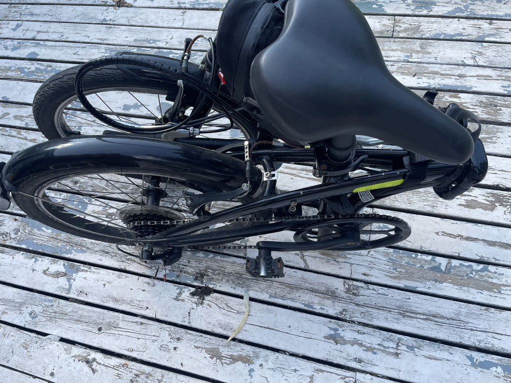 Tern Link B7 folding bicycle; unsure how much work required but definitely some