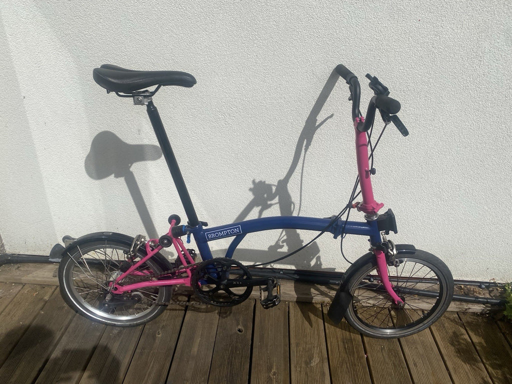 Brompton Folding Bike C-Line 3 Speed.