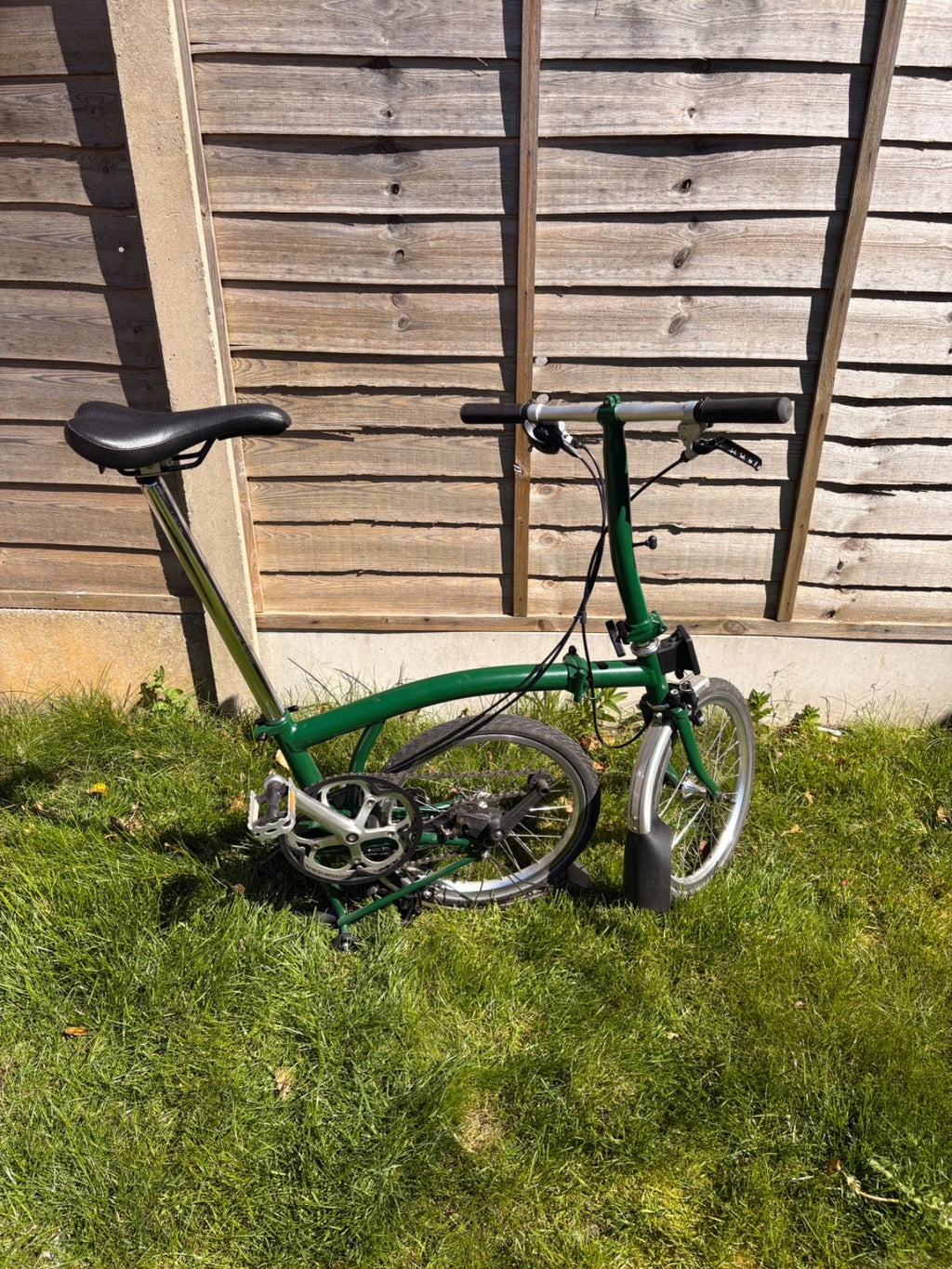 Brompton S2L Folding Bike - 2 Speed - Racing Green - 2019