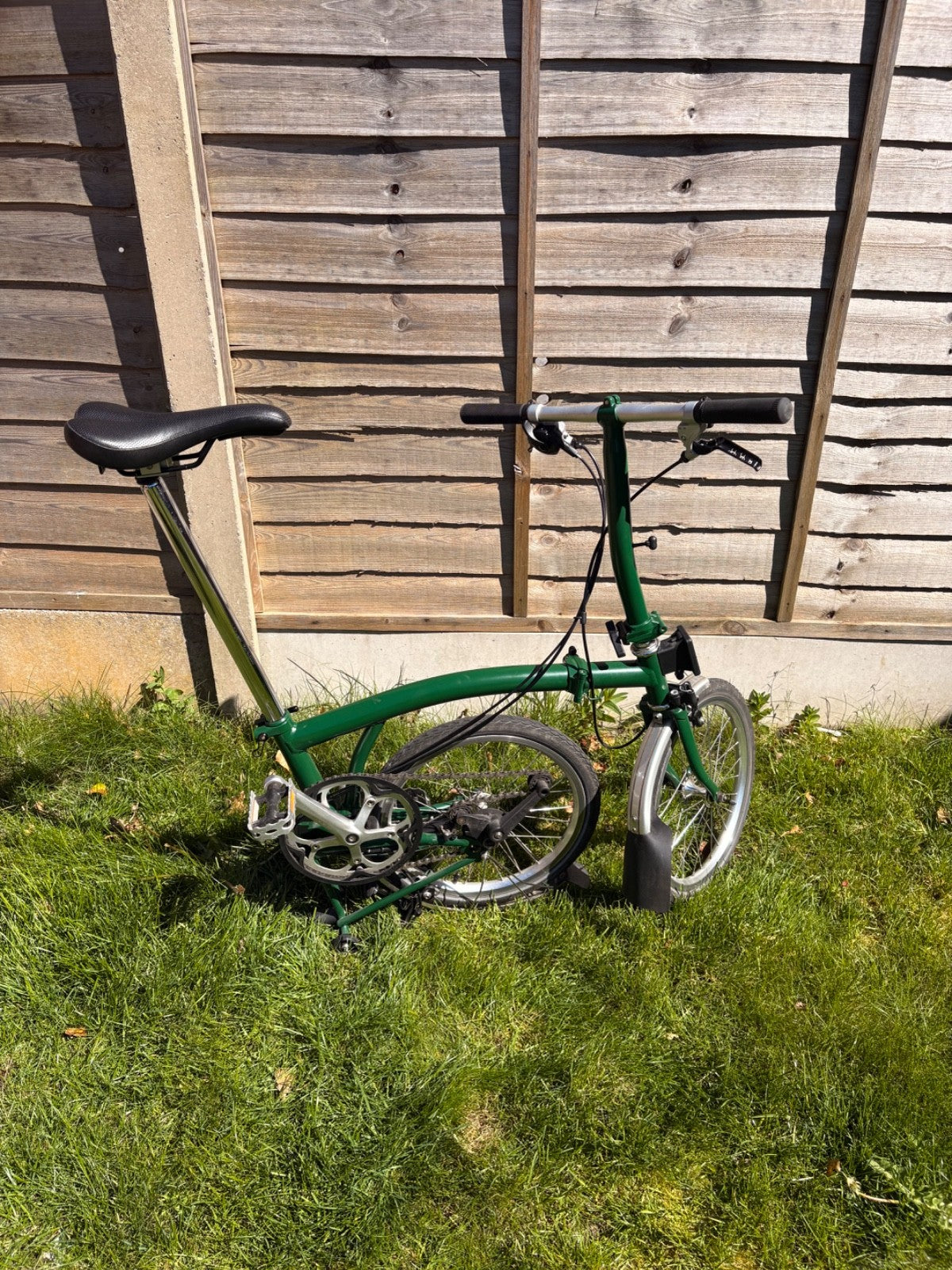Brompton S2L Folding Bike - 2 Speed - Racing Green - 2019