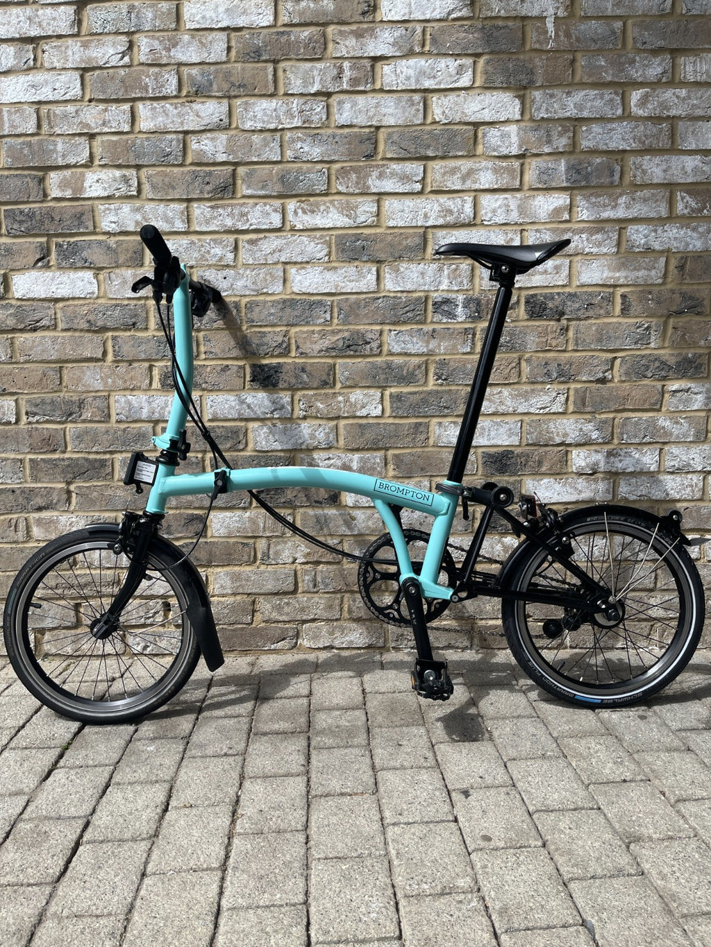 Brompton Turkish Green (Black Edition) Superlight Titanium RARE S6L-X WORLD POST