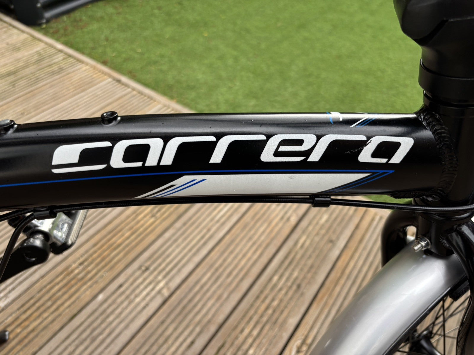 Carrera Intercity 20'' Unisex 8-Speed Folding Bike Black