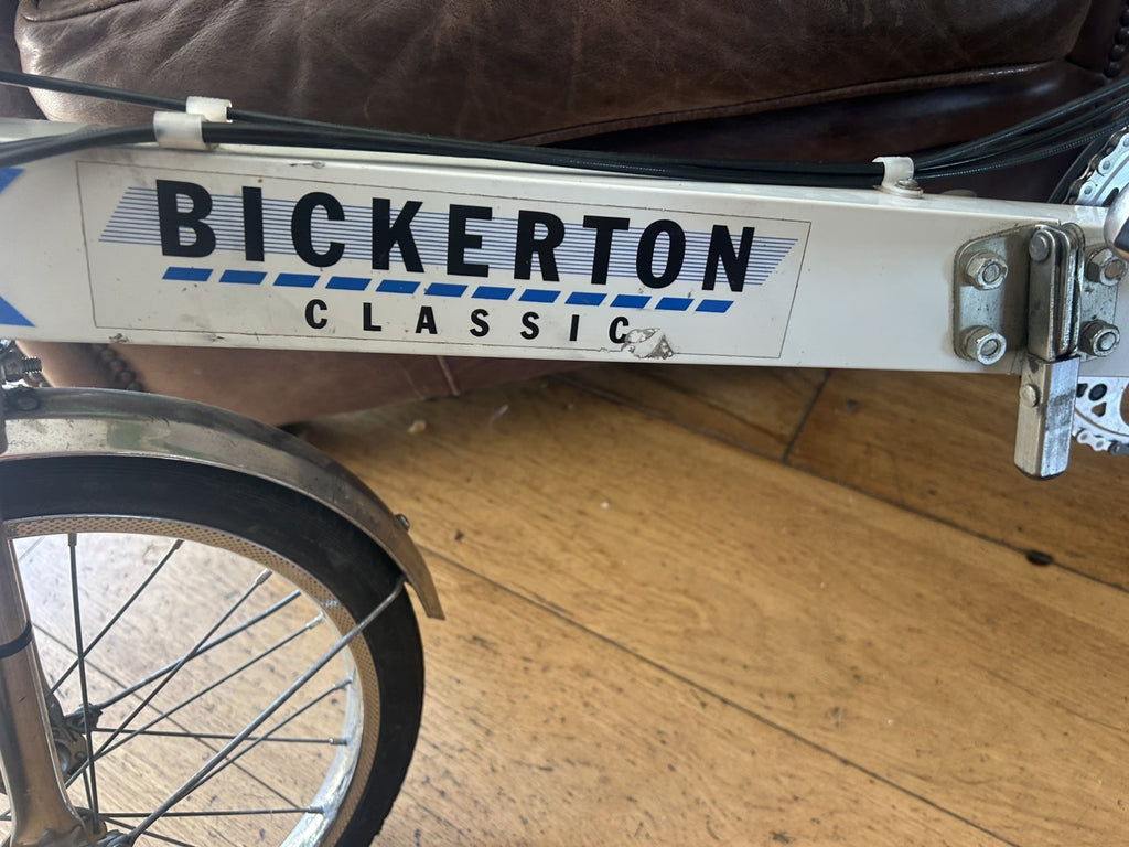 Classic Bickerton Folding Bike 16” Rear 14” Front Wheel Compact Portable VGC