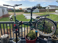 Lightweight Aluminium Raleigh Swift Folding Bike undergoing full service